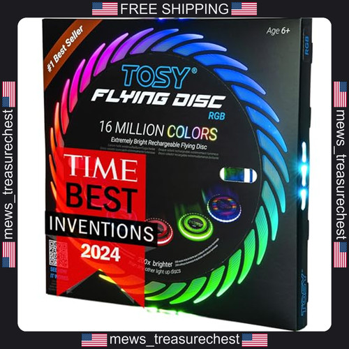 Flying disc rgb led - disc,
